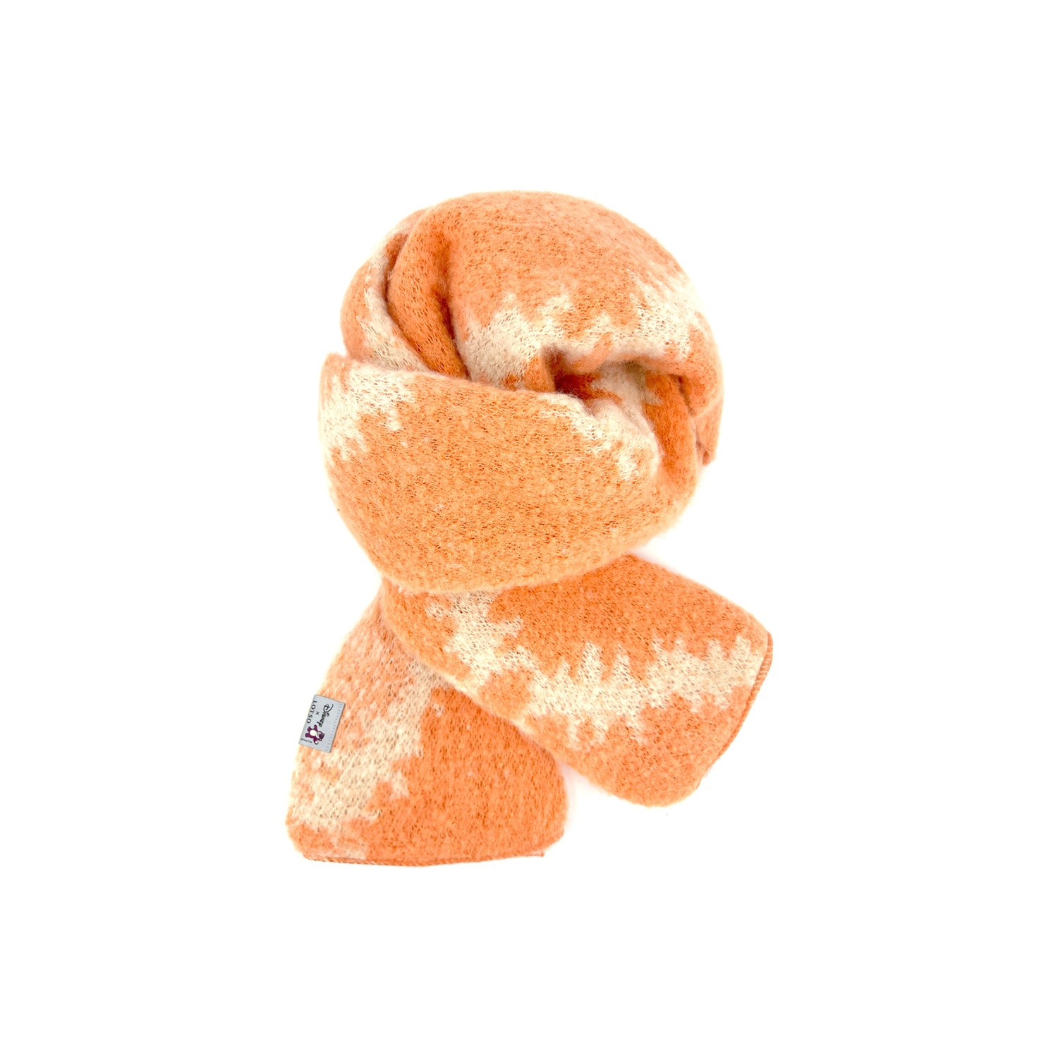 Disney Полиэстеровый вязаный шарф унисекс, Orange 
Disney Полиэстеровый вязаный шарф унисекс, Orange