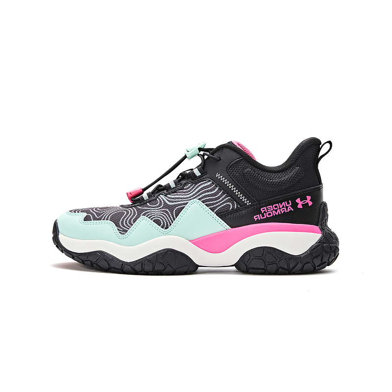 Низкие детские беговые кроссовки Kids' Under Armour, черный/зеленый
Низкие детские беговые кроссовки Kids' Under Armour, черный/зеленый