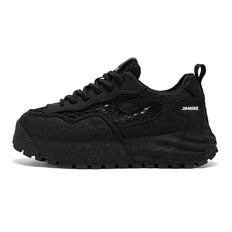 King Jinmai Скользоустойчивые, износостойкие, дышащие, увеличивающие рост массивные низкие кроссовки мужские - черные, цвет Black
King Jinmai Скользоустойчивые, износостойкие, дышащие, увеличивающие рост массивные низкие кроссовки мужские - черные, цвет Black