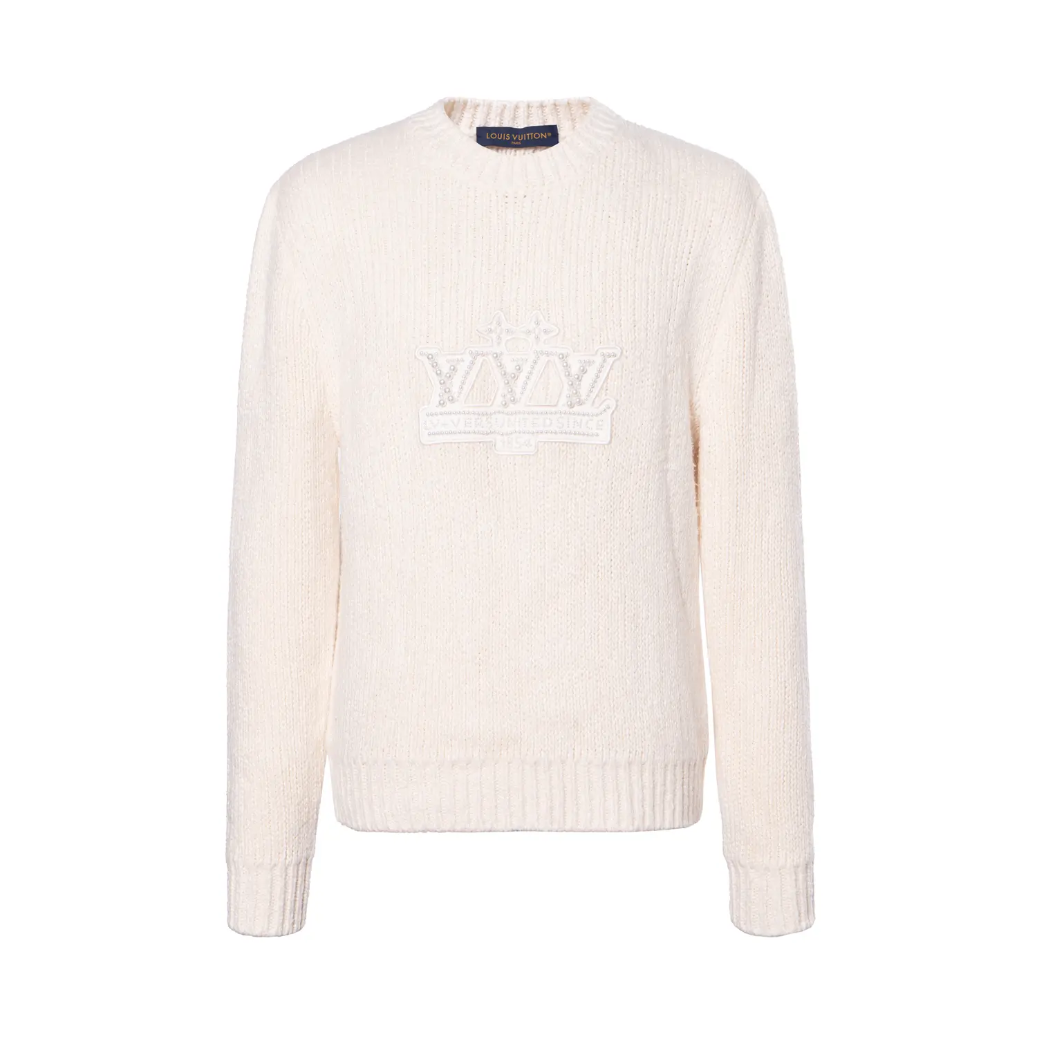 Расшитый шелковый пуловер LOUIS VUITTON, белый
Расшитый шелковый пуловер LOUIS VUITTON, белый