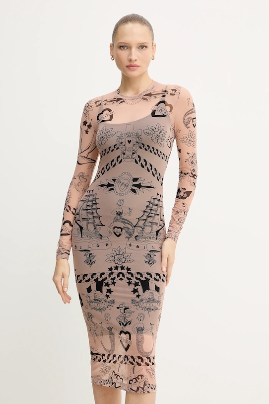 Платье Pinko, бежевый
Платье Pinko, бежевый