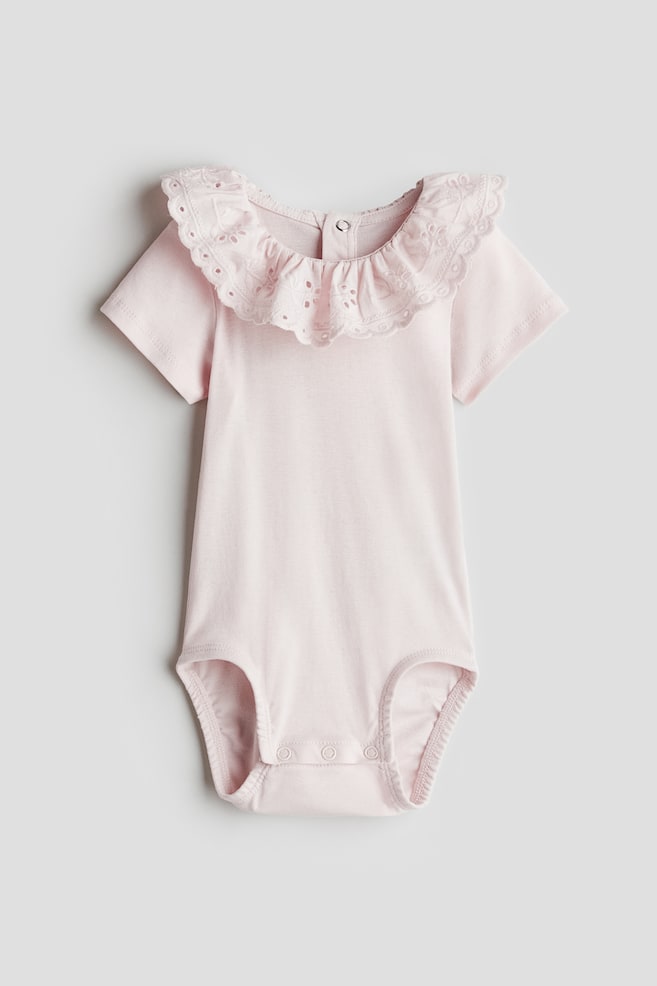 Боди с воротником H&M, розовый
Боди с воротником H&M, розовый