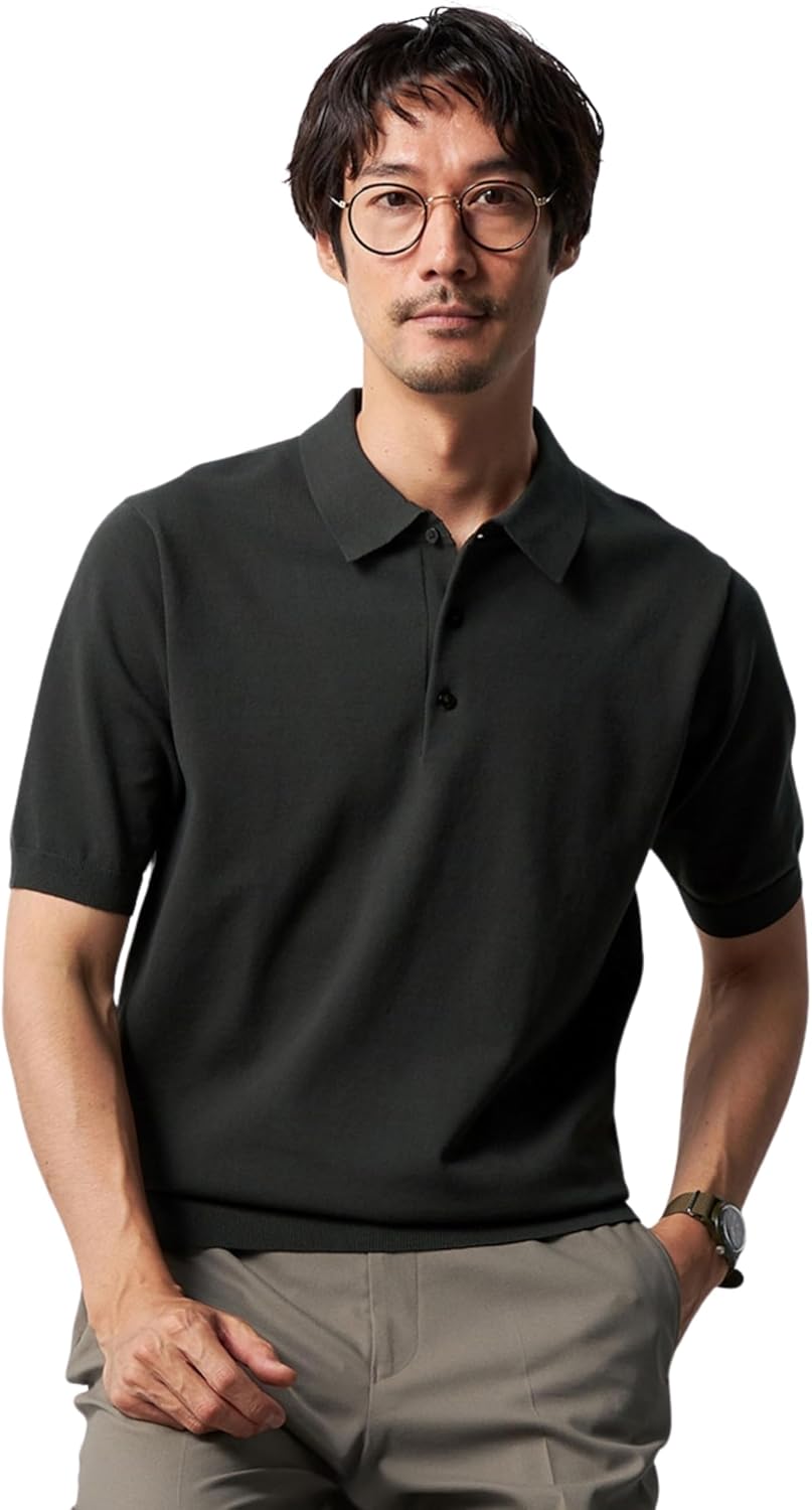 Однотонная трикотажная рубашка-поло66SUSM433 Черная L Orihica
Однотонная трикотажная рубашка-поло66SUSM433 Черная L Orihica