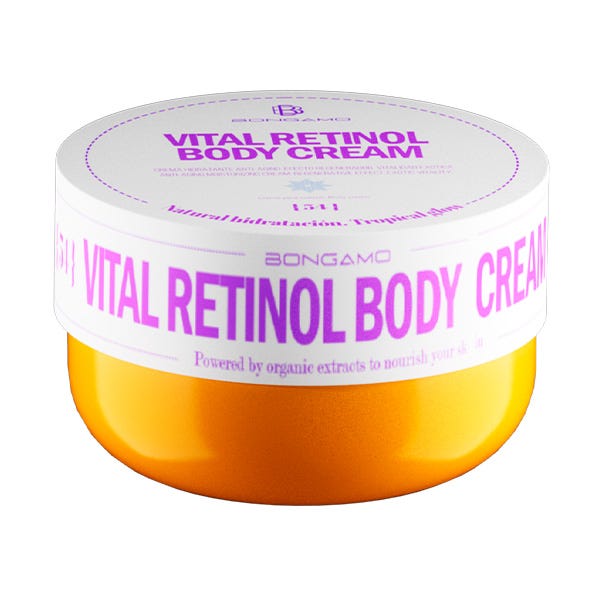 Регенерирующий антивозрастной крем для тела BONGAMO Vital Retinol Body Cream, 200 мл
Регенерирующий антивозрастной крем для тела BONGAMO Vital Retinol Body Cream, 200 мл