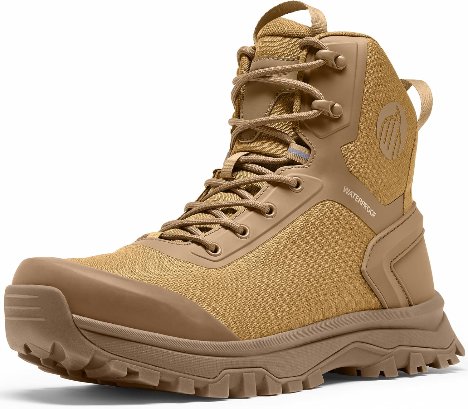 Тактические ботинки Coostar для мужчин, легкие военные боевые ботинки с боковой молнией, мотоциклетные, походные, рабочие, водонепроницаемые, высотой 20 см, коричневый
Тактические ботинки Coostar для мужчин, легкие военные боевые ботинки с боковой молнией, мотоциклетные, походные, рабочие, водонепроницаемые, высотой 20 см, коричневый