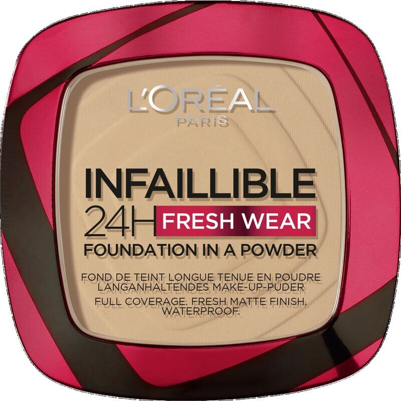 Infaillible 24H Fresh Wear Пудра для макияжа 250 Сияющий песок L’Oréal Paris, 9 g
Infaillible 24H Fresh Wear Пудра для макияжа 250 Сияющий песок L’Oréal Paris, 9 g