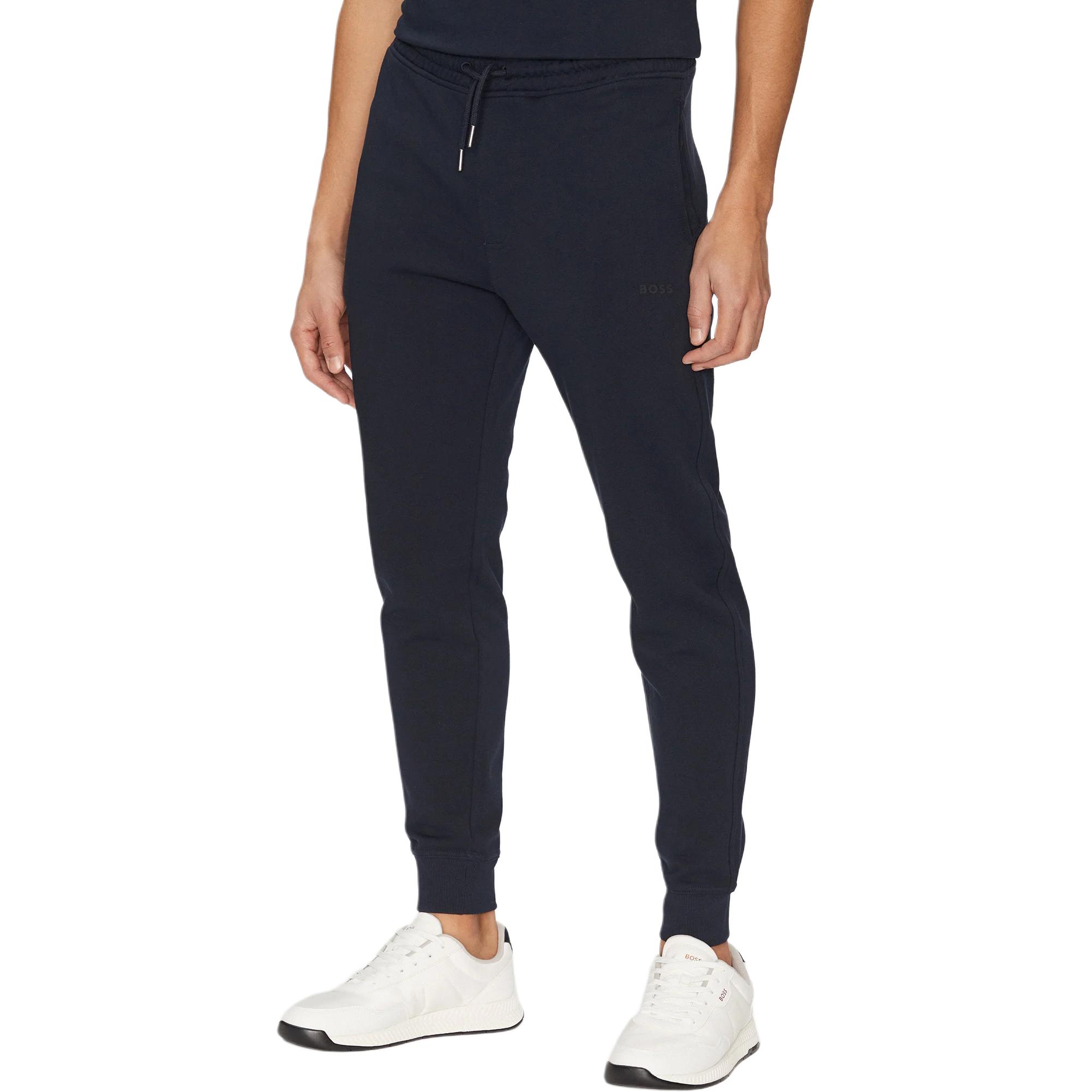 Босс хлопковые спортивные брюки HUGO BOSS, темно-синий
Босс хлопковые спортивные брюки HUGO BOSS, темно-синий
