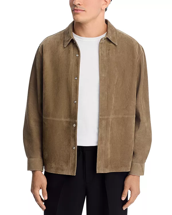 Замшевая рубашка Frame, бежевый
Замшевая рубашка Frame, бежевый