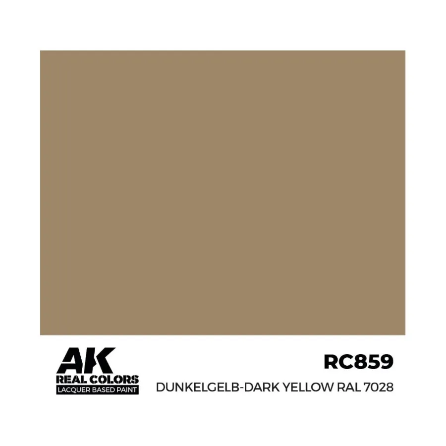 Dunkelgelb-Темно-желтый RAL 7028, Paint - Real Color, Dropper Bottles (AK-Interactive)
Dunkelgelb-Темно-желтый RAL 7028, Paint - Real Color, Dropper Bottles (AK-Interactive)