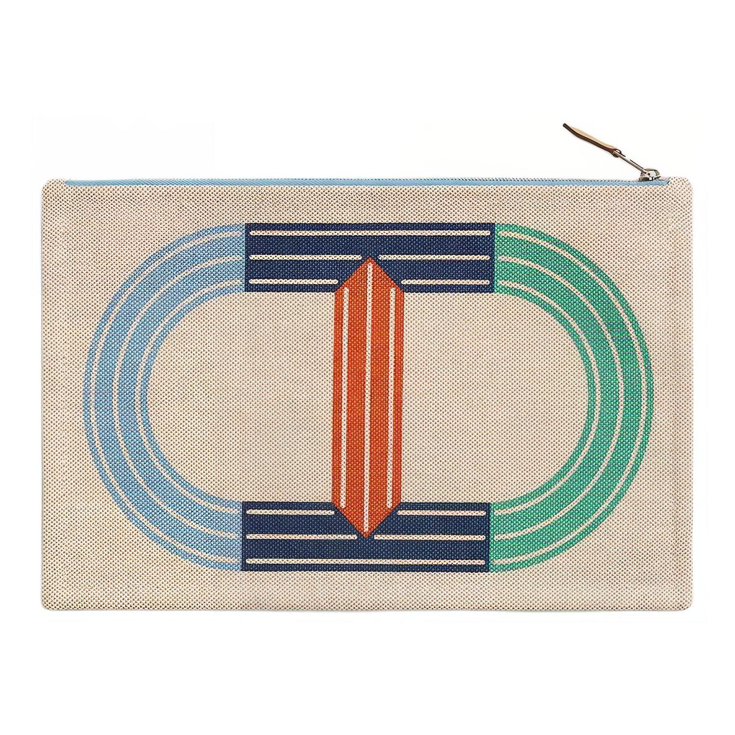 HERMES Хлопковая сумка-клатч с канвой и телячьей кожей, Ocean Multicolor Terrazzo Tiles
HERMES Хлопковая сумка-клатч с канвой и телячьей кожей, Ocean Multicolor Terrazzo Tiles