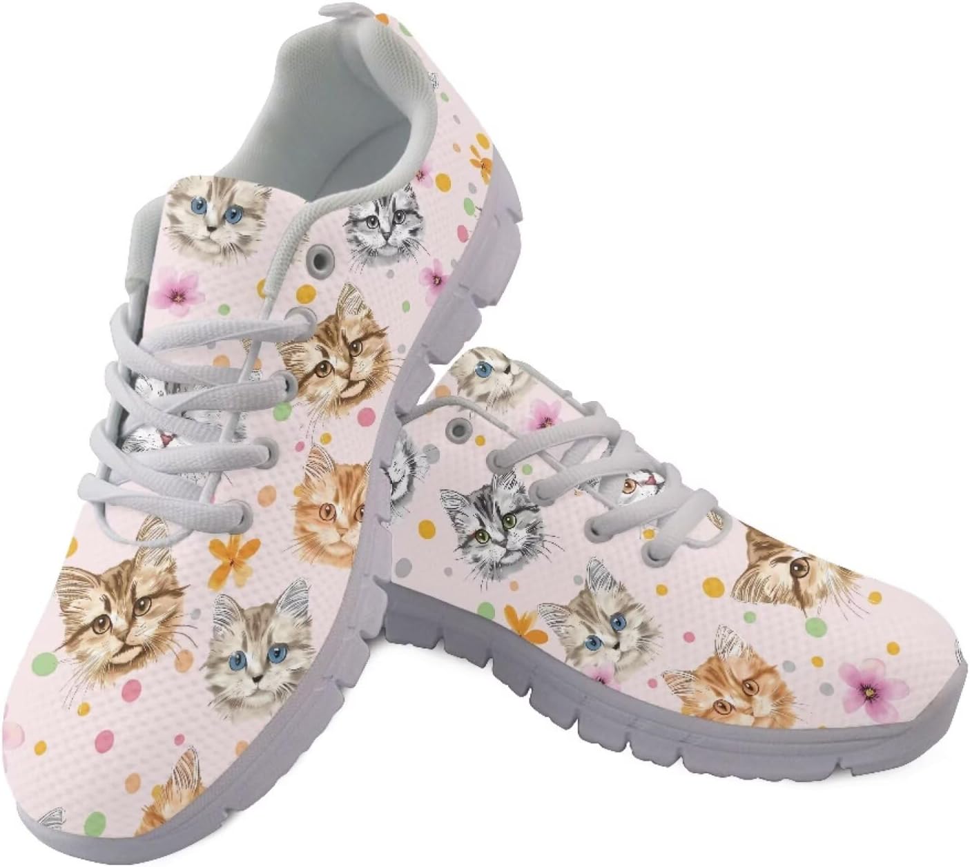 Мужские удобные кроссовки PinUp Angel с графическим дизайном, дышащей сеткой, для повседневной ходьбы, Floral Cats
Мужские удобные кроссовки PinUp Angel с графическим дизайном, дышащей сеткой, для повседневной ходьбы, Floral Cats