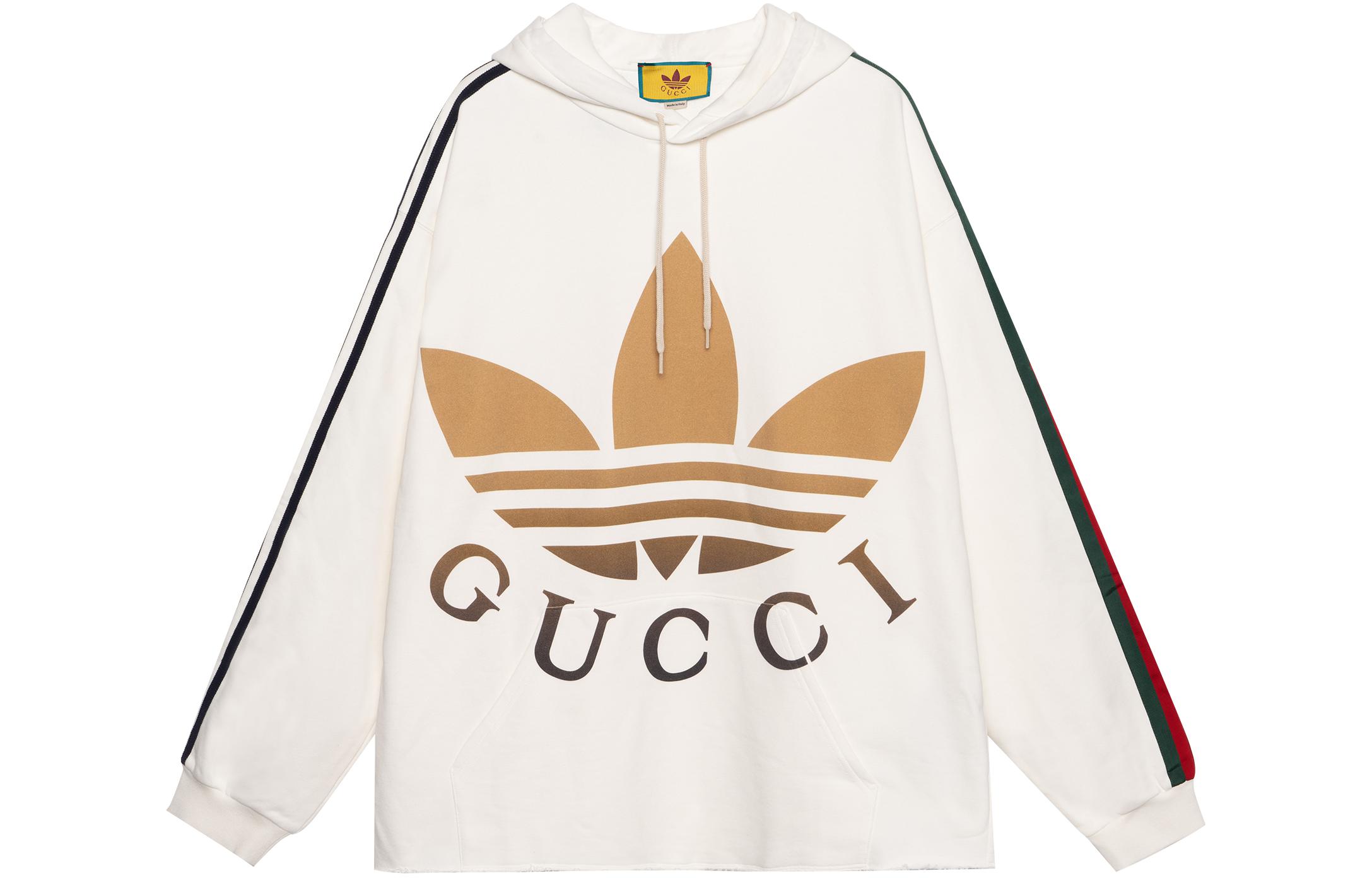 Футболка с капюшоном Adidas GUCCI, экрю
Футболка с капюшоном Adidas GUCCI, экрю