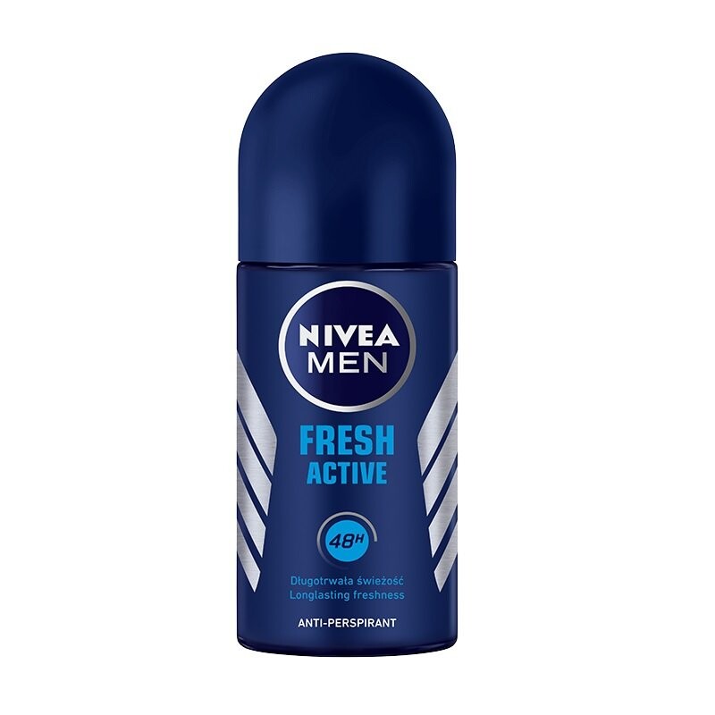 Nivea, Мужской антиперспирант Fresh Active шариковый 50мл
Nivea, Мужской антиперспирант Fresh Active шариковый 50мл