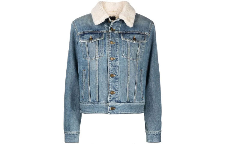 Женская джинсовая куртка Saint Laurent, синий
Женская джинсовая куртка Saint Laurent, синий