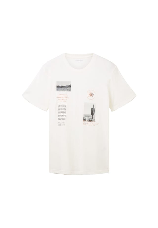 Футболка с коротким рукавом и фотопечатью Tom Tailor, белый
Футболка с коротким рукавом и фотопечатью Tom Tailor, белый