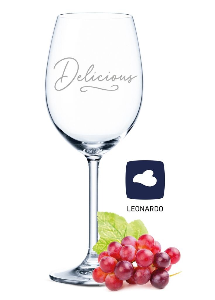 Бокал для вина Leonardo с гравировкой - Вкусно - Забавные подарки - Подарок на день рождения мужчине и женщине, а также маме и папе - Подходит как бокалы для красного вина, бокалы для белого вина Gravurzeile
Бокал для вина Leonardo с гравировкой - Вкусно - Забавные подарки - Подарок на день рождения мужчине и женщине, а также маме и папе - Подходит как бокалы для красного вина, бокалы для белого вина Gravurzeile