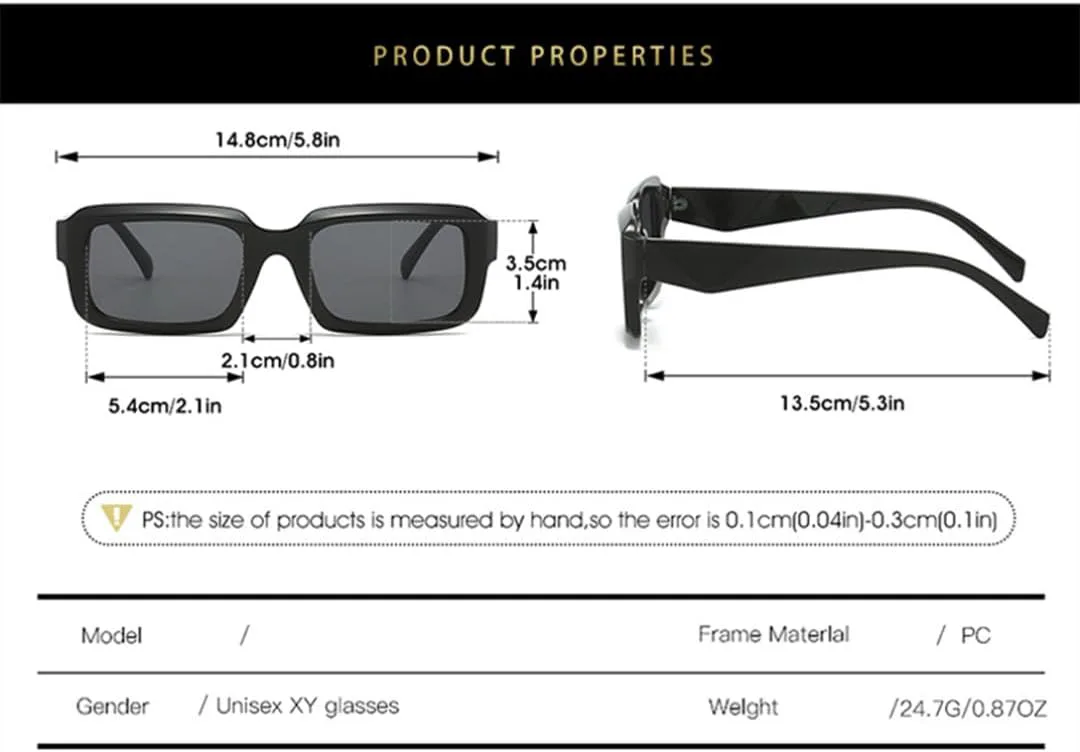 Модные солнцезащитные очки, классические ретро-очки для женщин, винтажные, маленькие, прямоугольные, с защитой от УФ-излучения UV400 VFDHN, Champagne Tea
Модные солнцезащитные очки, классические ретро-очки для женщин, винтажные, маленькие, прямоугольные, с защитой от УФ-излучения UV400 VFDHN, Champagne Tea