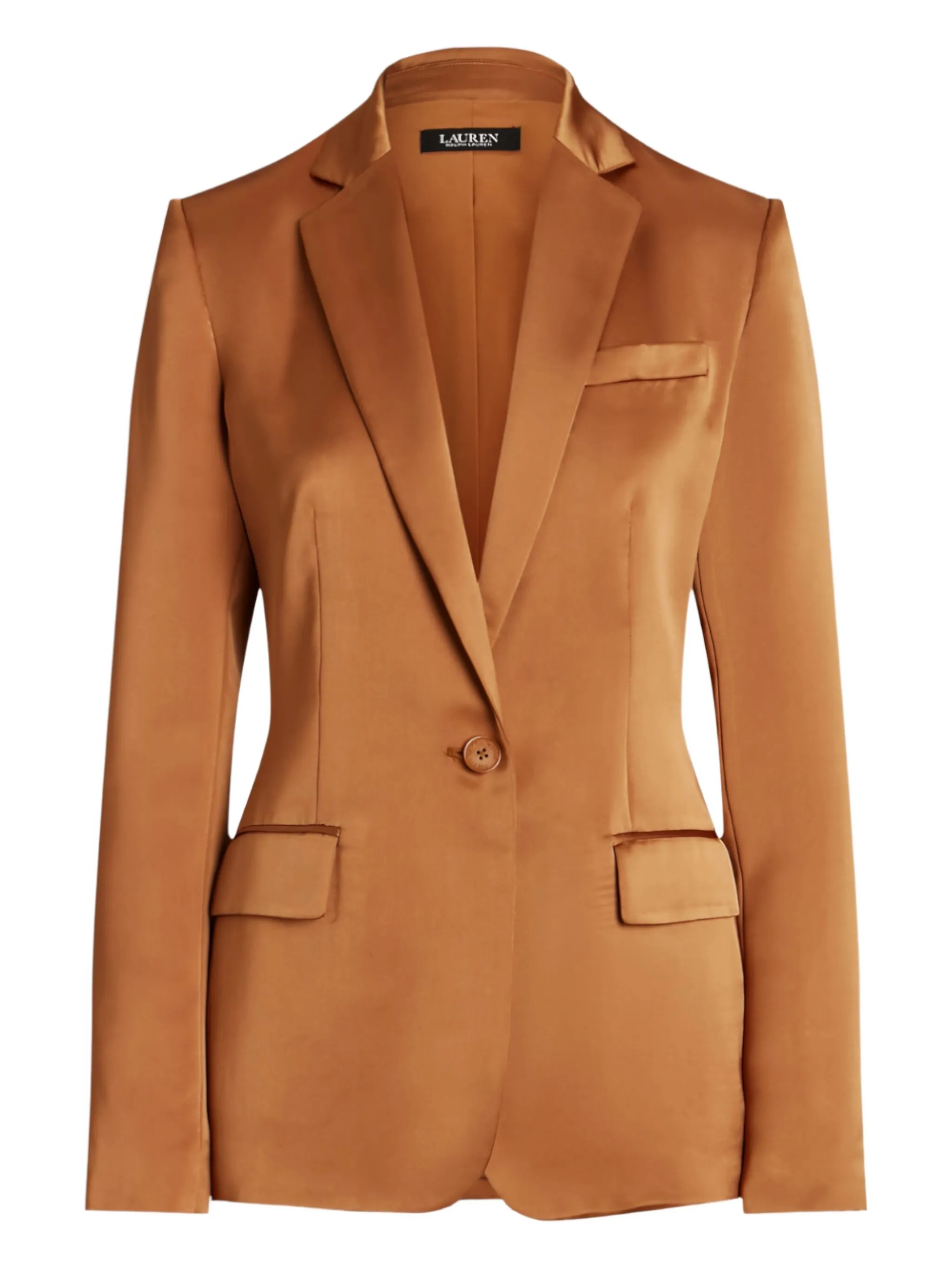 Сатиновый жакет Lauren Ralph Lauren, коричневый
Сатиновый жакет Lauren Ralph Lauren, коричневый