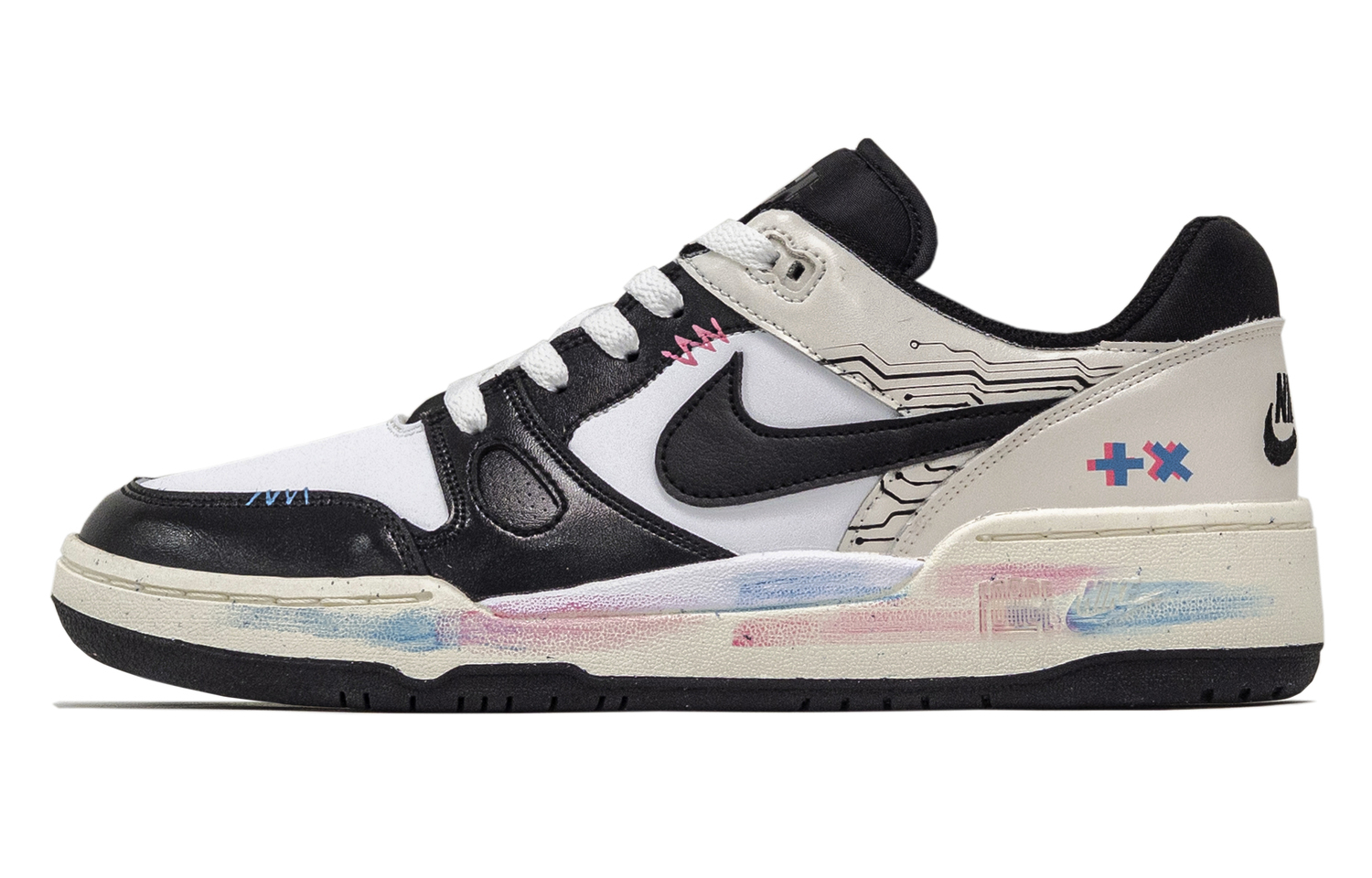 Nike Полноразмерные скейтерские кроссовки мужские низкие черные, цвет Black
Nike Полноразмерные скейтерские кроссовки мужские низкие черные, цвет Black