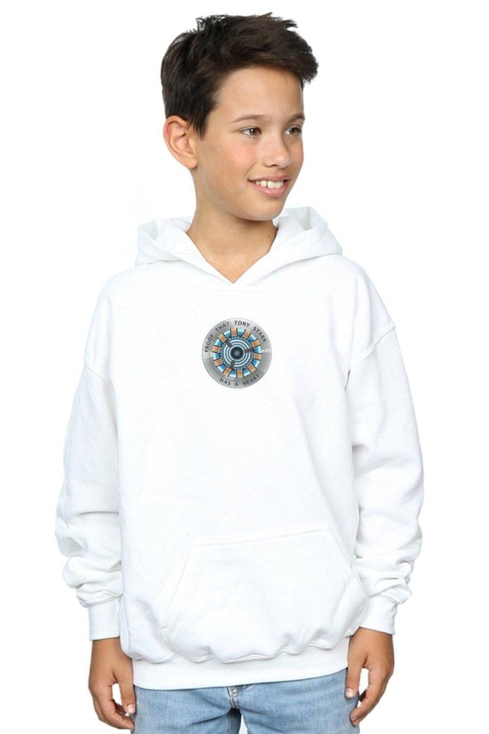 Толстовка с сердечком Тони Старка «Мстители: Финал» Marvel, белый
Толстовка с сердечком Тони Старка «Мстители: Финал» Marvel, белый