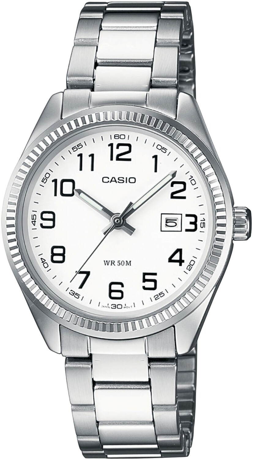 CASIO Серебряные аналоговые часы
CASIO Серебряные аналоговые часы