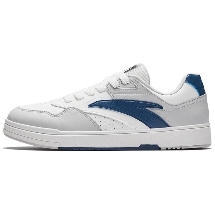 Антискользящие износостойкие низкие кеды для скейтбординга мужские бело-сине-серые Anta
Антискользящие износостойкие низкие кеды для скейтбординга мужские бело-сине-серые Anta