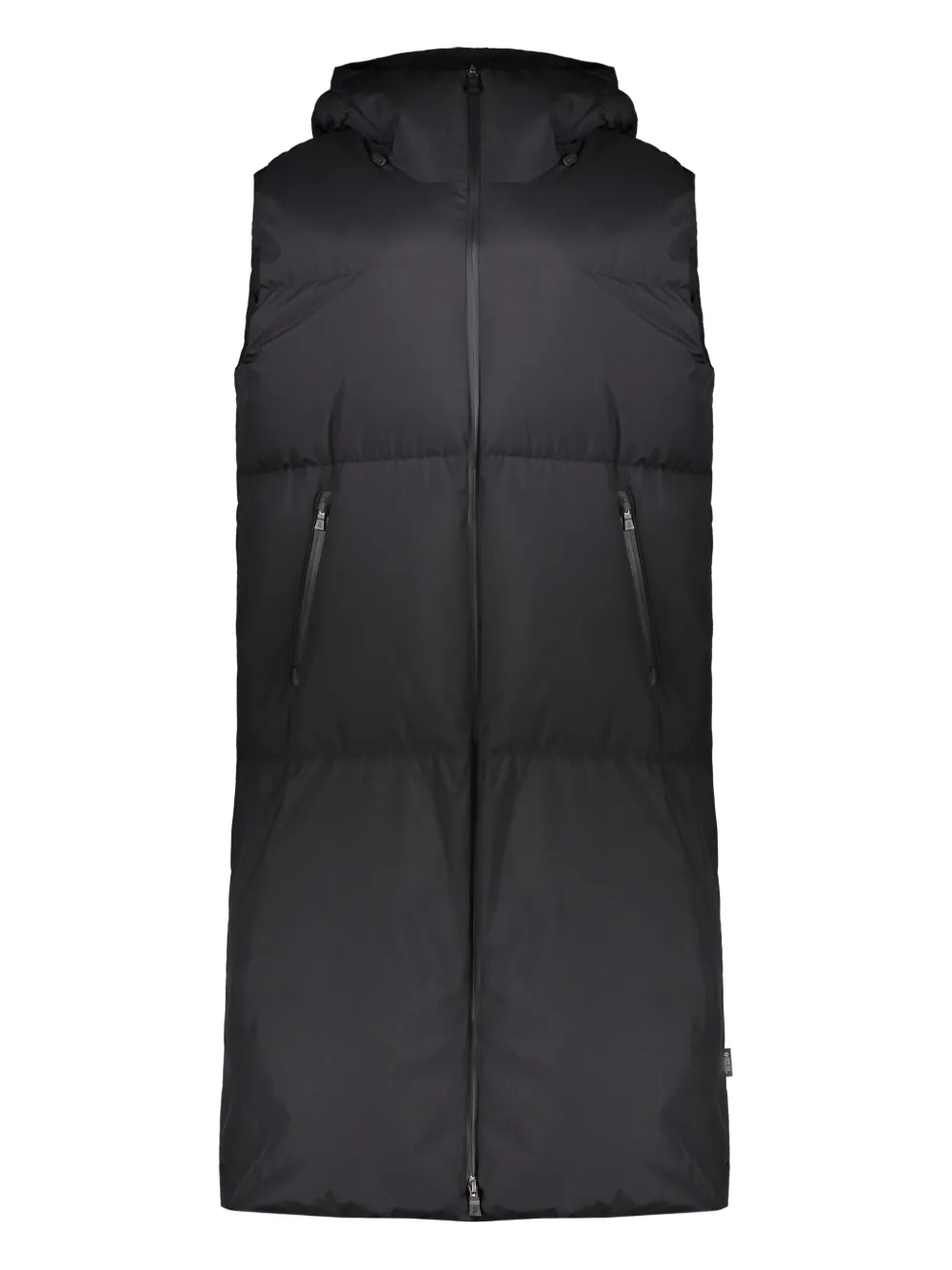 Стеганый жилет с капюшоном из материала GORE-TEX Herno, черный
Стеганый жилет с капюшоном из материала GORE-TEX Herno, черный