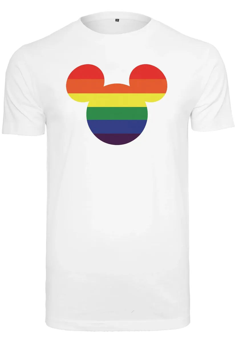 Рубашка с короткими рукавами Merchcode "Мужская футболка Mickey Mouse Rainbow Pride", белый
Рубашка с короткими рукавами Merchcode "Мужская футболка Mickey Mouse Rainbow Pride", белый