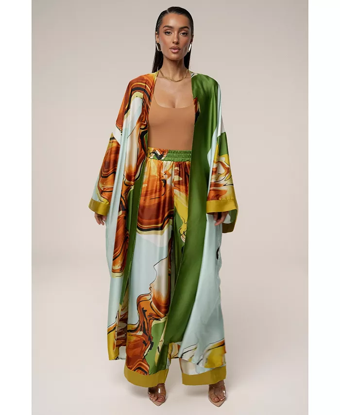 Женский кардиган Nola Maxi Jluxlabel, зеленый
Женский кардиган Nola Maxi Jluxlabel, зеленый