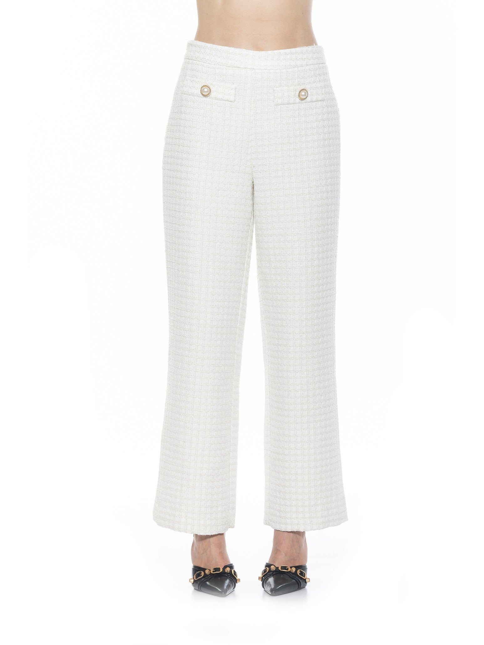 Твидовые брюки Джейден ALEXIA ADMOR, слоновая кость
Твидовые брюки Джейден ALEXIA ADMOR, слоновая кость