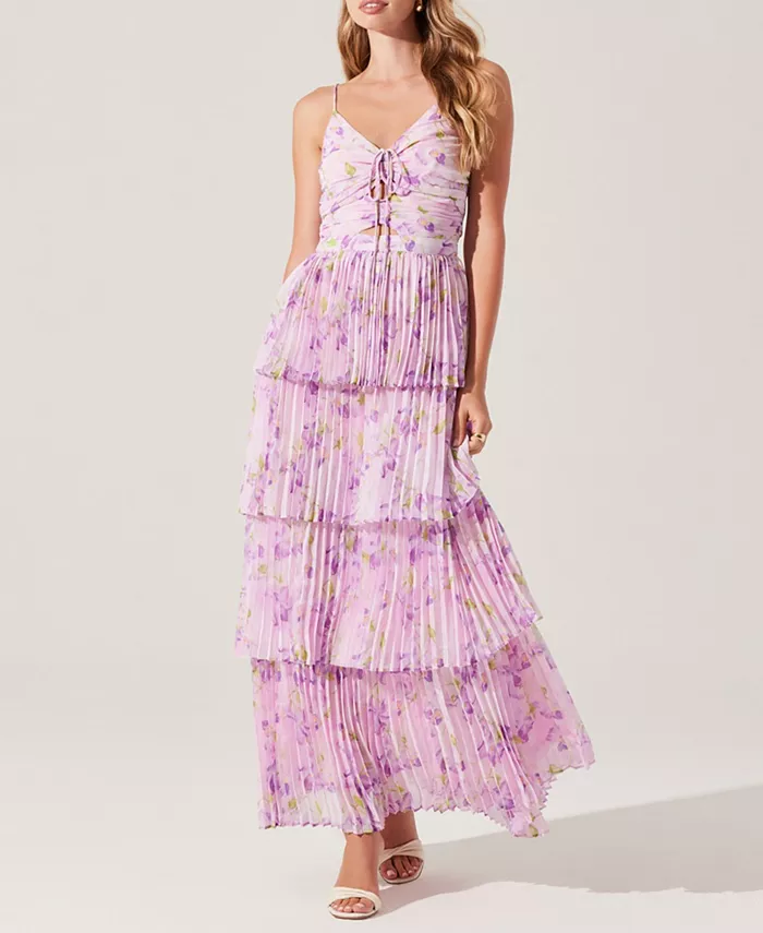 Женское плиссированное макси-платье Daytona с запахом ASTR the Label, мультиколор
Женское плиссированное макси-платье Daytona с запахом ASTR the Label, мультиколор