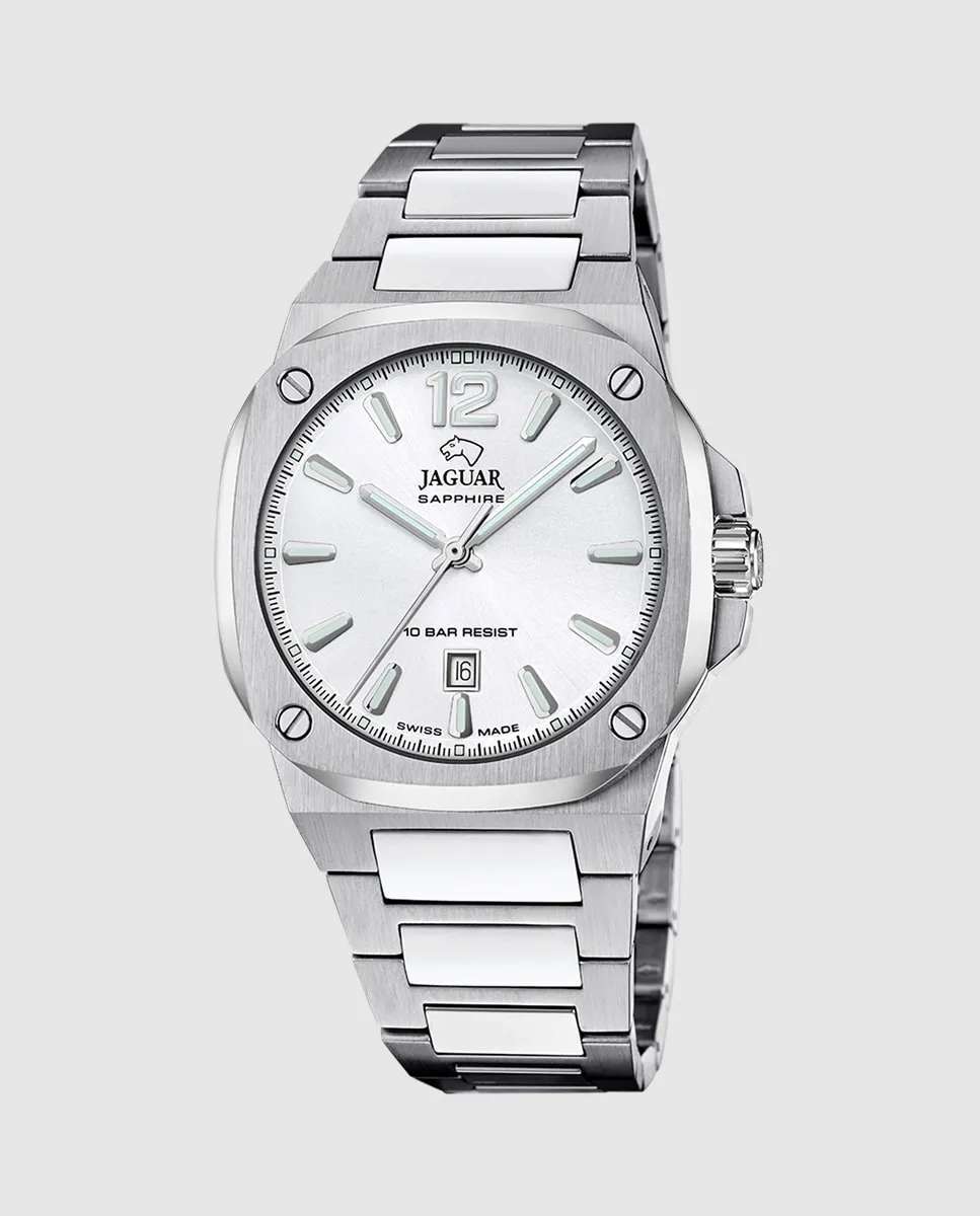 J1024/4 швейцарские мужские часы Rondcarre из серебристой стали Jaguar, серебряный
J1024/4 швейцарские мужские часы Rondcarre из серебристой стали Jaguar, серебряный