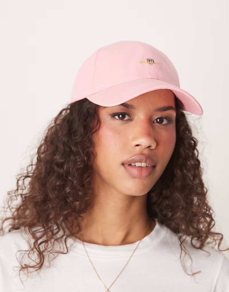 Бейсболка GANT из хлопкового твила с логотипом щита розового цвета
Бейсболка GANT из хлопкового твила с логотипом щита розового цвета