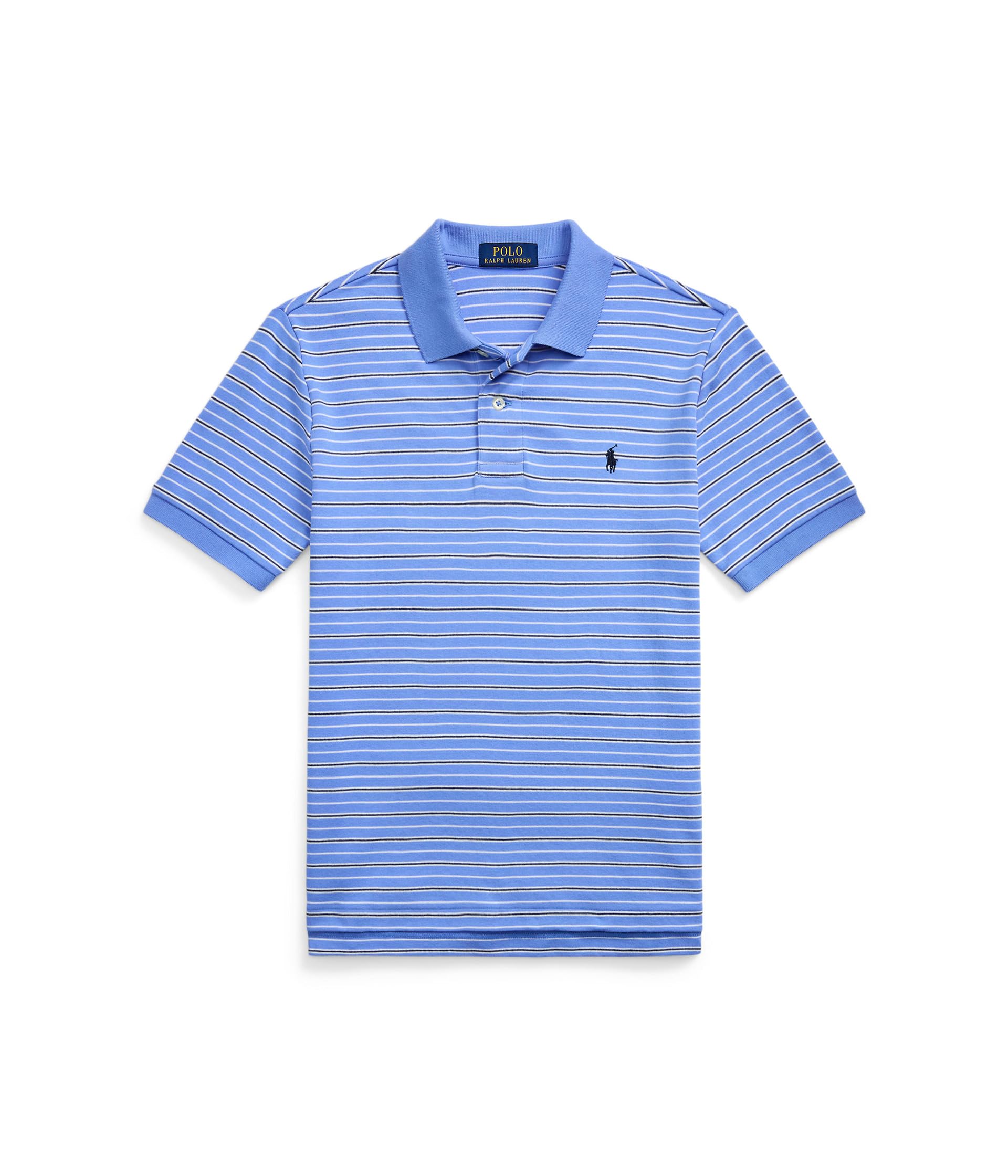 Поло Polo Ralph Lauren Kids Striped Soft Cotton Polo Shirt, цвет Harbor Island Blue Multi/C7927
Поло Polo Ralph Lauren Kids Striped Soft Cotton Polo Shirt, цвет Harbor Island Blue Multi/C7927