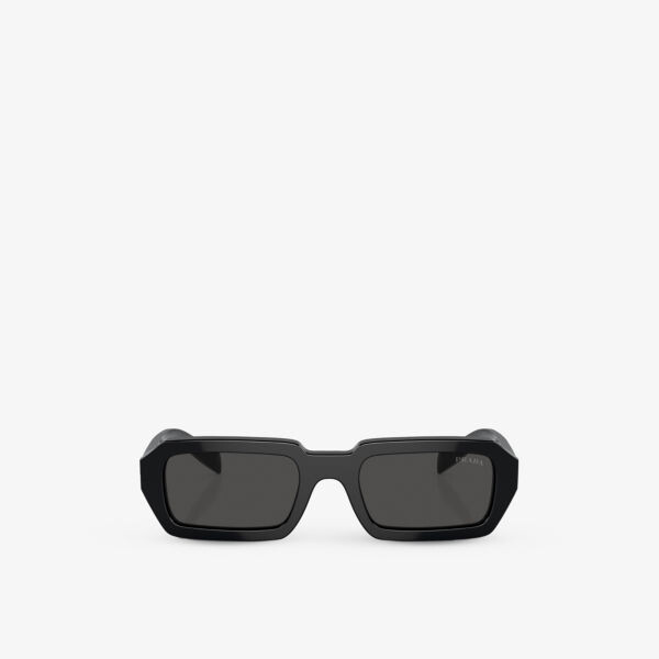 Солнцезащитные очки PR A12S в неправильной оправе из ацетата Prada, черный
Солнцезащитные очки PR A12S в неправильной оправе из ацетата Prada, черный