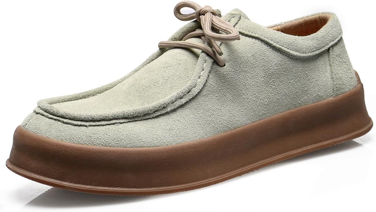 Мужские замшевые кожаные туфли Santimon с шнуровкой, платформой, носок-мокасин, повседневные дерби, классические офисные деловые туфли, бежевый
Мужские замшевые кожаные туфли Santimon с шнуровкой, платформой, носок-мокасин, повседневные дерби, классические офисные деловые туфли, бежевый