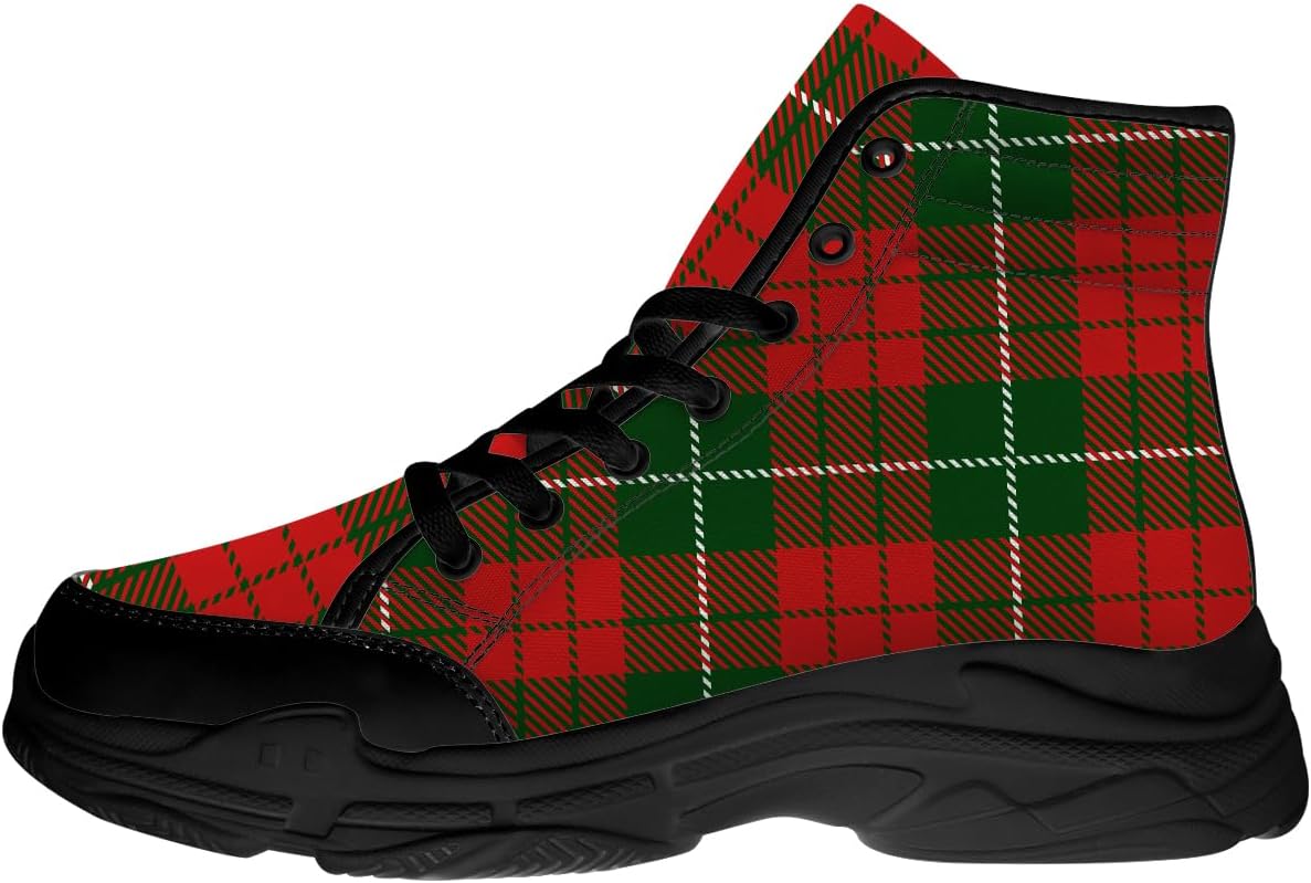 Мужские и женские высокие кеды в шотландскую клетку, кеды на шнуровке с платформой из ткани, подарки для него и для нее Generic, зеленый
Мужские и женские высокие кеды в шотландскую клетку, кеды на шнуровке с платформой из ткани, подарки для него и для нее Generic, зеленый