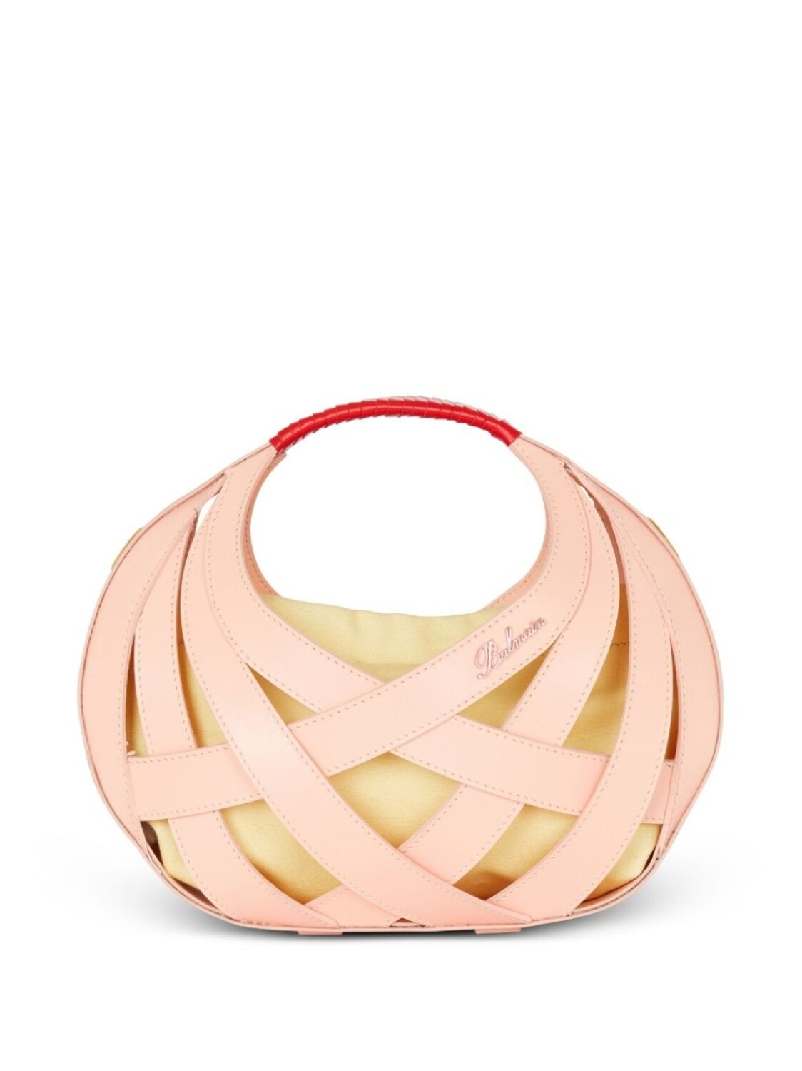 Balmain плетеная сумка-тоут, оранжевый
Balmain плетеная сумка-тоут, оранжевый