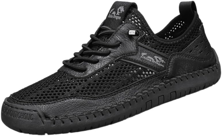 Мужские лоферы - сетчатые, дышащие, легкие и удобные, стильный дизайн, повседневная плоская обувь, подходят для ежедневной носки Fusecottc, черный
Мужские лоферы - сетчатые, дышащие, легкие и удобные, стильный дизайн, повседневная плоская обувь, подходят для ежедневной носки Fusecottc, черный