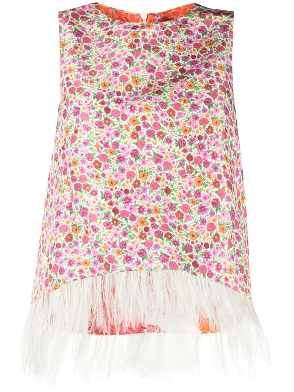 Блузка без рукавов с цветочным принтом La DoubleJ, розовый
Блузка без рукавов с цветочным принтом La DoubleJ, розовый