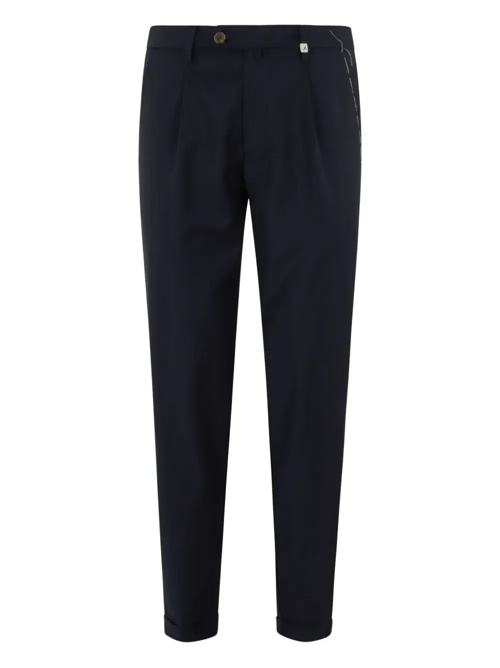 Плиссированные брюки из смеси хлопка и кашемира Myths, синий
Плиссированные брюки из смеси хлопка и кашемира Myths, синий