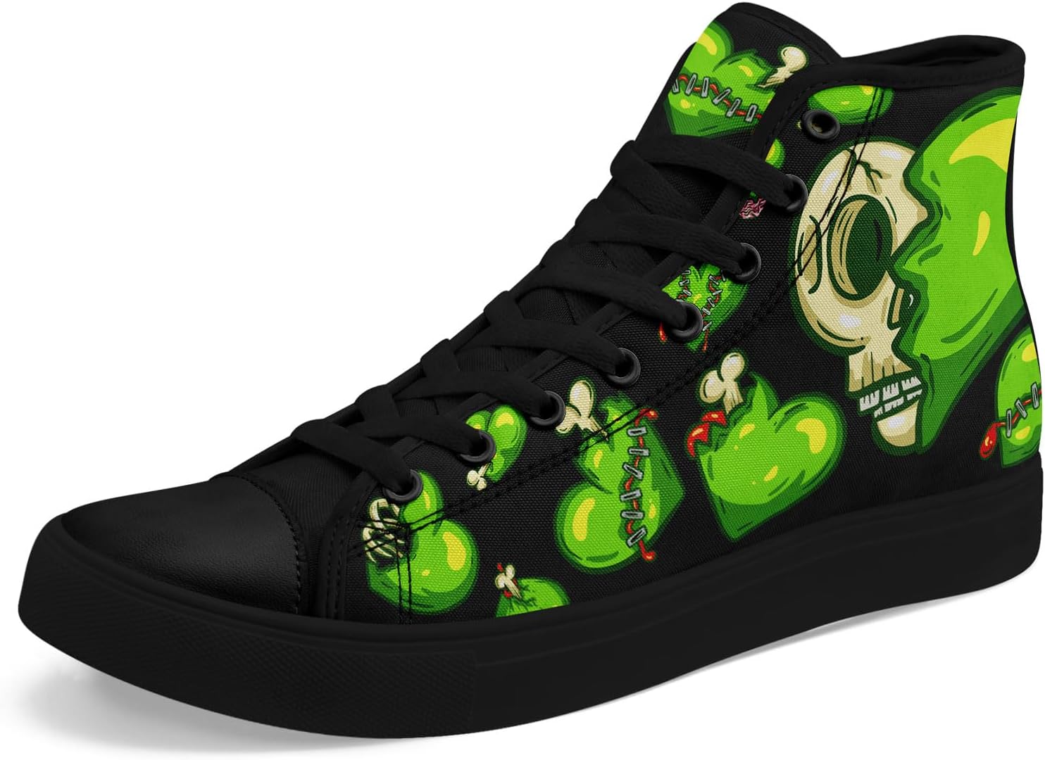 Стильные высокие кеды из ткани для мужчин и женщин, праздничный подарок, комфортные, дышащие, для прогулок и уличного стиля, плоская подошва Coolcustomize, черный/зеленый/желтый/бежевый
Стильные высокие кеды из ткани для мужчин и женщин, праздничный подарок, комфортные, дышащие, для прогулок и уличного стиля, плоская подошва Coolcustomize, черный/зеленый/желтый/бежевый