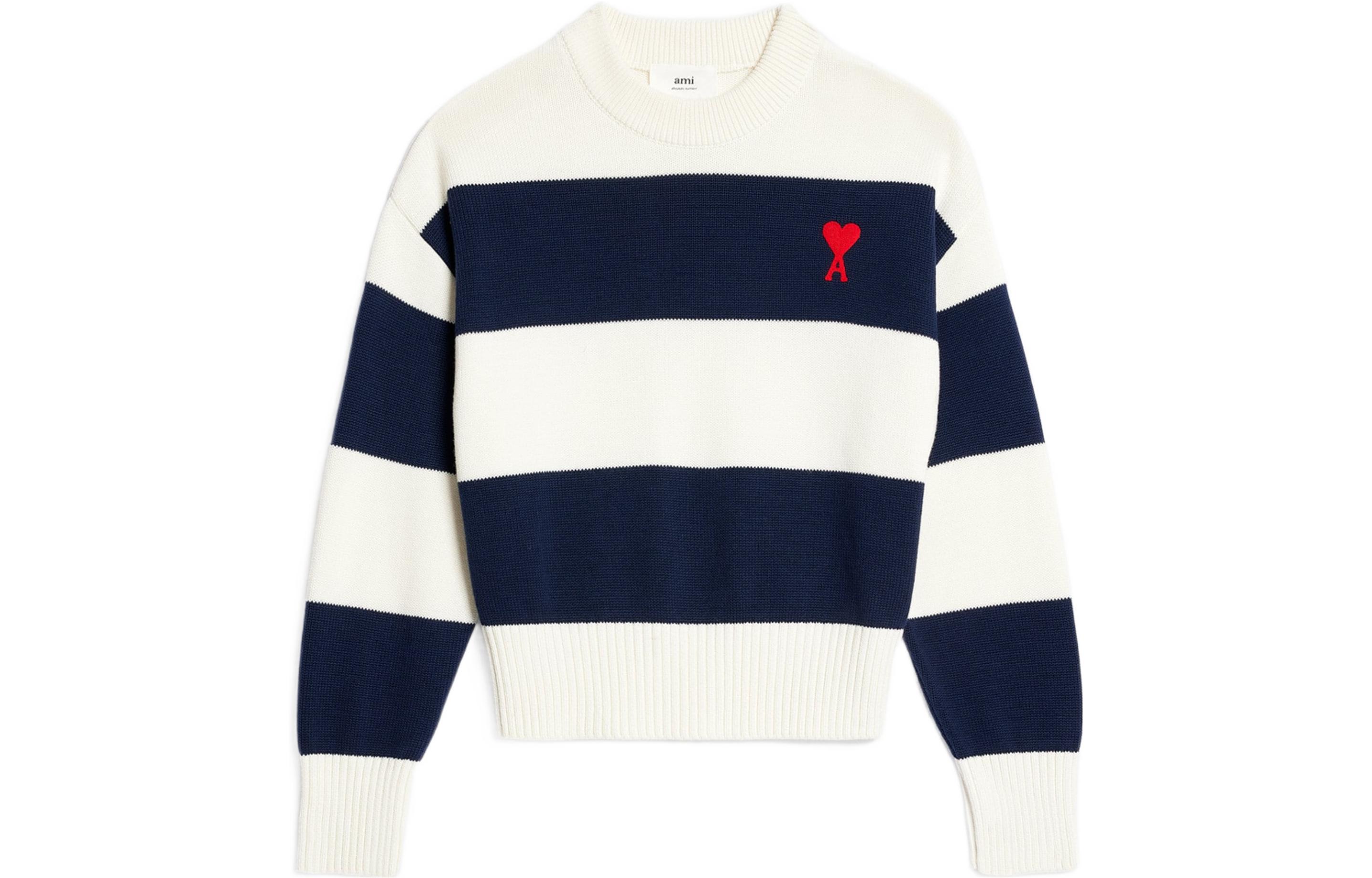Свитер Ami Paris Ami De Coeur с регбийными полосками AMIPARIS, сине-белый
Свитер Ami Paris Ami De Coeur с регбийными полосками AMIPARIS, сине-белый