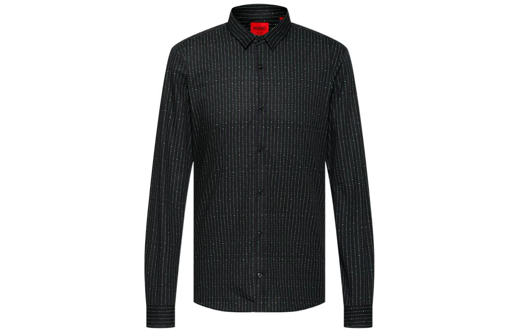 HUGO BOSS Мужская черная рубашка
HUGO BOSS Мужская черная рубашка