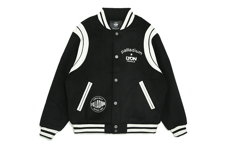 Бейсбольная куртка унисекс Palladium, черный 
Бейсбольная куртка унисекс Palladium, черный