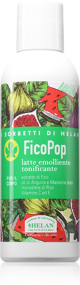 I sorbetti di helan ficopop toning softing milk soothing body fluid Helan, 150 мл
I sorbetti di helan ficopop toning softing milk soothing body fluid Helan, 150 мл