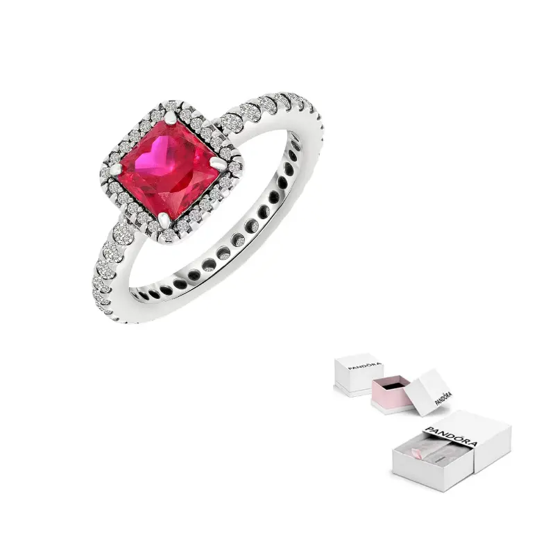Pandora Кольцо из 925 стерлингового серебра для женщин red
Pandora Кольцо из 925 стерлингового серебра для женщин red