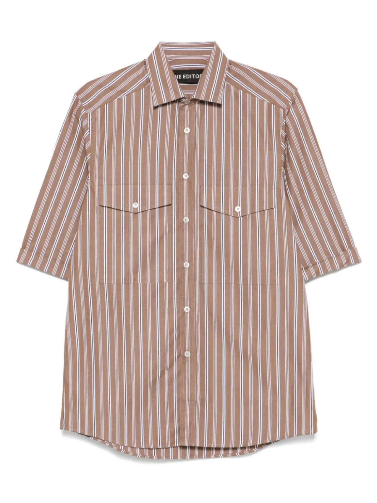 Полосатая рубашка редактора The Editor, коричневый
Полосатая рубашка редактора The Editor, коричневый