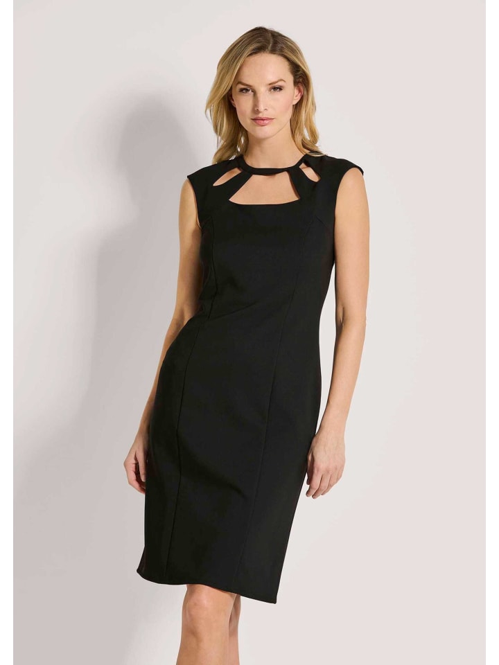 MADELEINE Платье-футляр без рукавов с вырезами, черное
MADELEINE Платье-футляр без рукавов с вырезами, черное