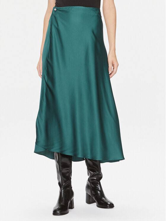 Юбка миди стандартного кроя Samsøe Samsøe, зеленый 
Юбка миди стандартного кроя Samsøe Samsøe, зеленый